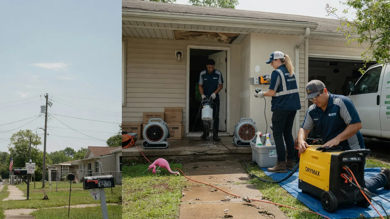 Storm Damage Water Removal in Fort Leavenworth, KS near me
